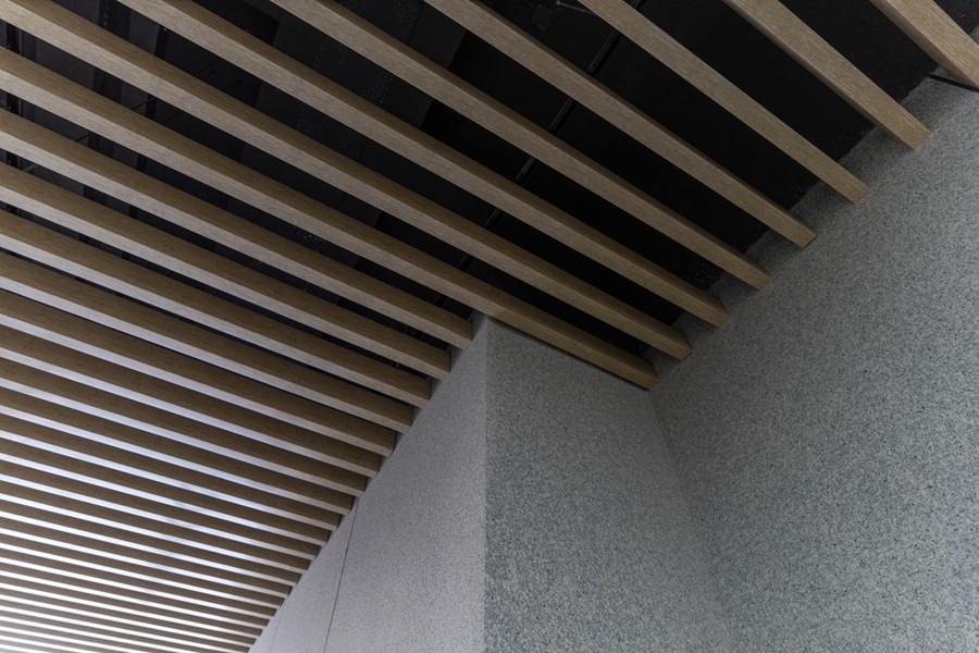 Soundproofing ceiling option available for installation by Bern Office Systems